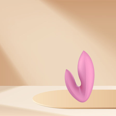 Satisfyer - Love Riot Silicone Finger Vibrator Pink
