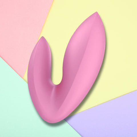 Satisfyer - Love Riot Silicone Finger Vibrator Pink