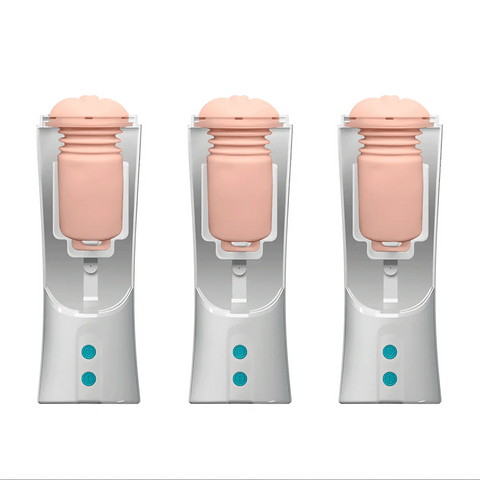 Pretty Love - Aby Automatic Thrusting Masturbator (White)