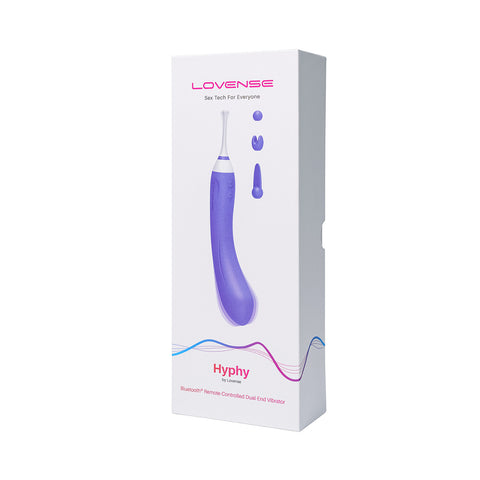 Lovense - Hyphy App-Controlled Dual-End Pinpoint Vibrator