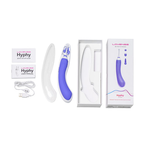 Lovense - Hyphy App-Controlled Dual-End Pinpoint Vibrator
