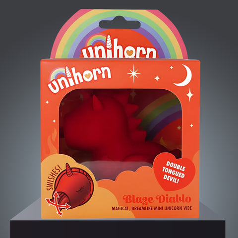 Unihorn - Blaze Diablo Unicorn Swishing Clitoral Vibrator