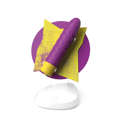 Romp - Beat Rechargeable Silicone Ribbed Classic Vibrator