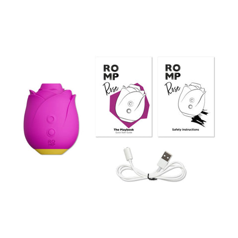 Romp - Rose Rechargeable Clitoral Stimulator Fall in Lust