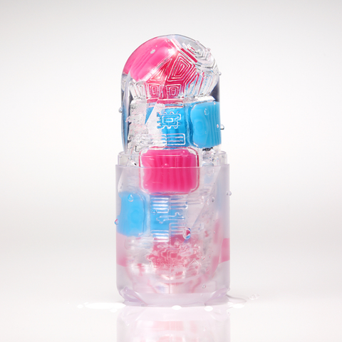 Tenga - Bobble Series Reusable Masturbation Cup Crazy Cubes