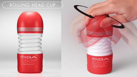 Tenga - Rolling Head Cup Masturbator Hard