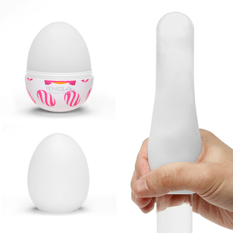 Tenga - Wonder Egg Series CURL Discreet Disposable Masturbator