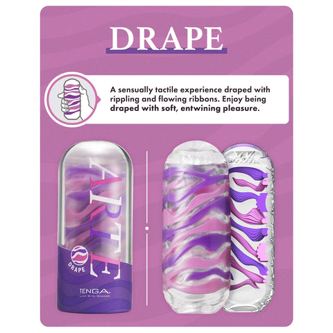 Tenga - Arte Reusable Male Masturbator Drape
