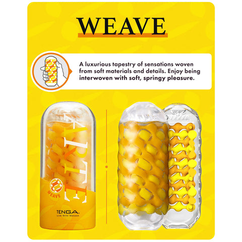 Tenga - Arte Reusable Male Masturbator Weave