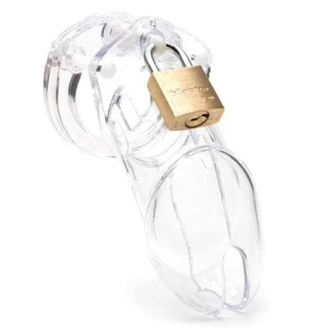 CBX - CB-6000 3 1/4" Chastity Cock Cage and Lock Set