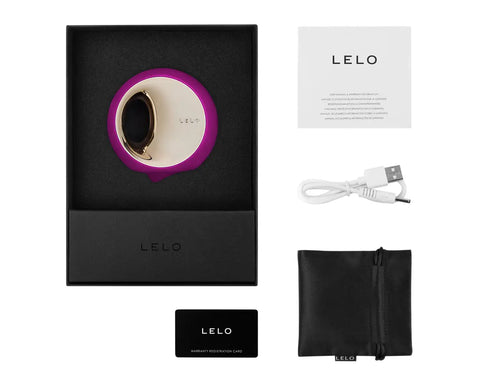 Lelo - Ora 3 Rechargeable Oral Sex Tongue Stimulator Deep Rose