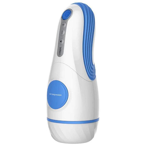 Leten - Excellent Tips Yui Hatano AMT Aircraft Automatic Cup Masturbator (White/Blue) White