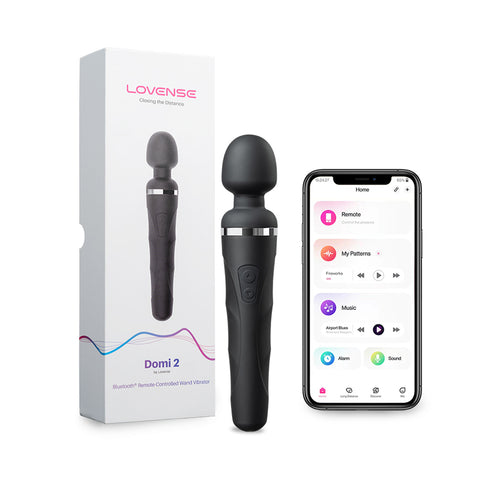 Lovense - Domi Wand 2 App Controlled Super Powerful Mini Wand