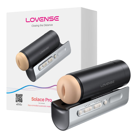 Lovense - Solace Pro AI-Powered App-Controlled Thrusting Male Masturbator