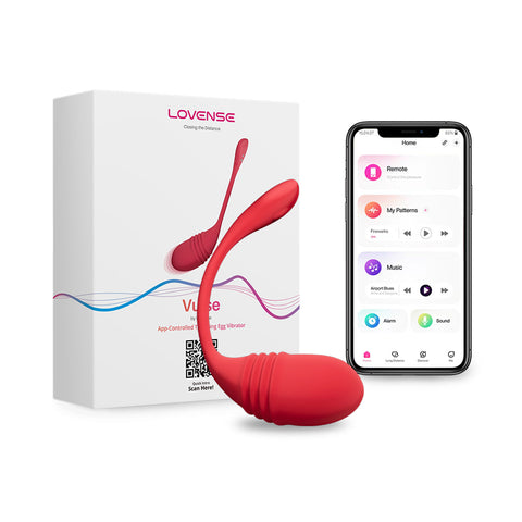 Lovense - Vulse App-Controlled Wearable Thrusting Egg Vibrator