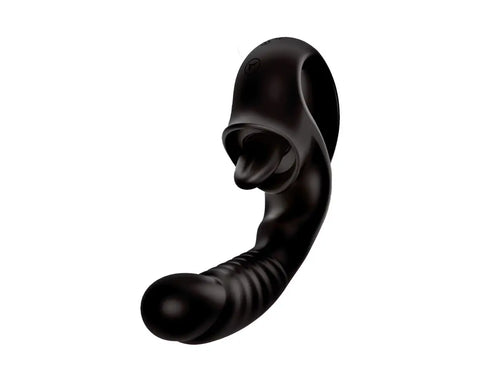 PPP Japan - Pero-Pero Real Cunni Vibe Rechargeable Rabbit Vibrator With Licking Tongue