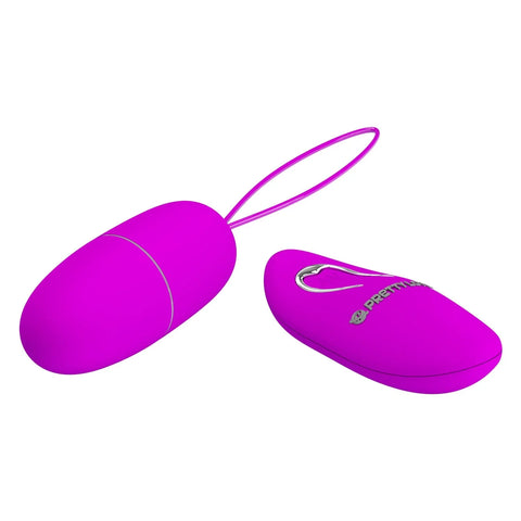Pretty Love - Selkie Remote Control Egg Massager Vibrator Purple