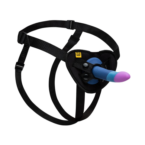Romp - Piccolo Hit The Right Note 5.5" Pegging Kit with Dildo and Harness
