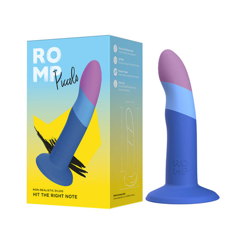Romp - Dizi Take A Ride 7" Harness Compatible Silicone Suction Cup Dildo