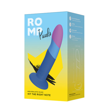 Romp - Dizi Take A Ride 7" Harness Compatible Silicone Suction Cup Dildo