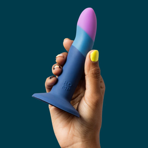 Romp - Piccolo Hit The Right Note 5.5" Harness Compatible Silicone Suction Cup Dildo