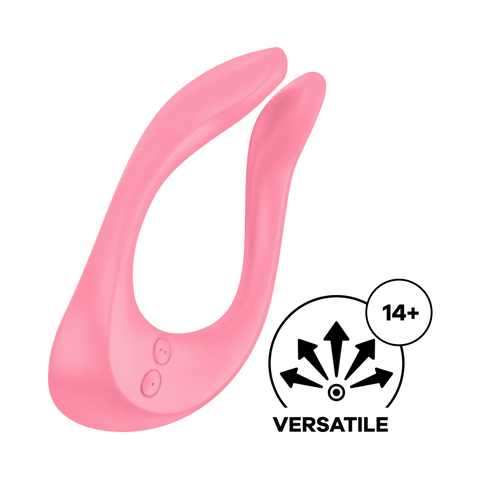 Satisfyer - Endless Joy Partner Multifun 2 Couples Vibrator Black