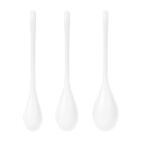 Satisfyer - Yoni Power 1 Silicone Kegel Balls Training Set White