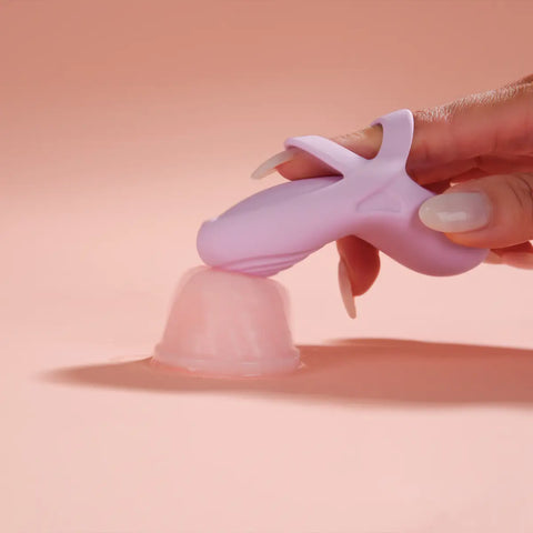 Svakom - Echo 2 App-Controlled Flexible Finger Vibrator Lilac