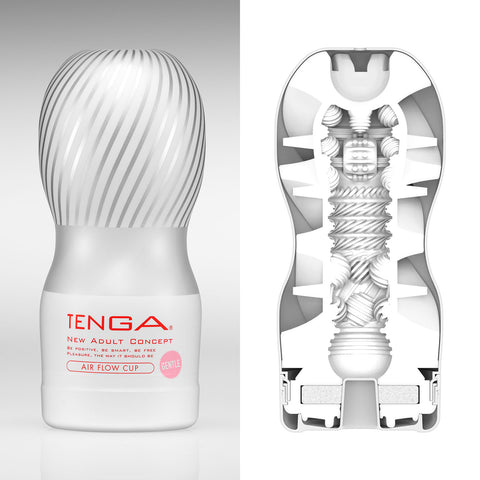 Tenga - Air Flow Cup Masturbator Gentle White