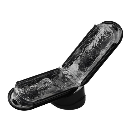 Tenga - Flip Zero Gravity Electronic Vibration Rechargeable Male Masturbator Black
