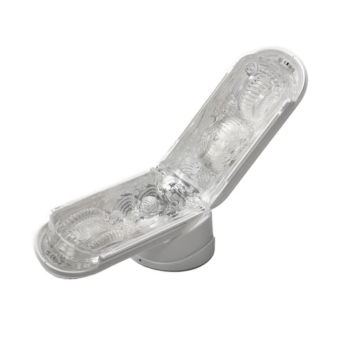 Tenga - Flip Zero Gravity Electronic Vibration Rechargeable Male Masturbator White