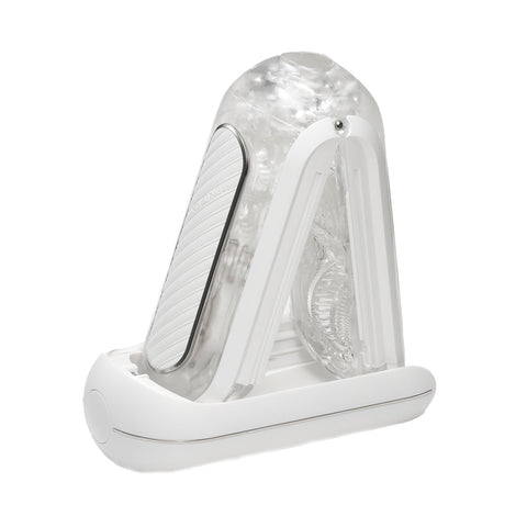 Tenga - Flip Zero Gravity Electronic Vibration Rechargeable Male Masturbator White