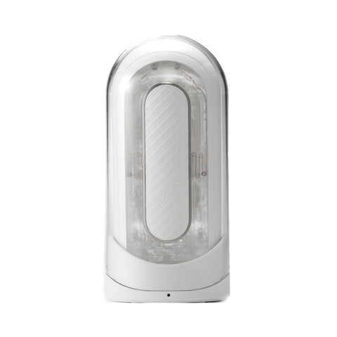 Tenga - Flip Zero Gravity Electronic Vibration Rechargeable Male Masturbator White