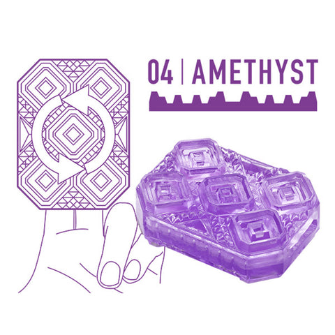 Tenga - Uni Unisex & Universal Masturbator for Men and Women Amethyst