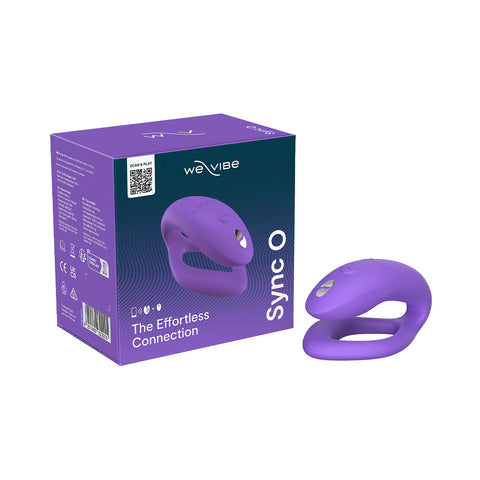We Vibe - Sync O App and Remote-Controlled Couple Vibrator Light Purple