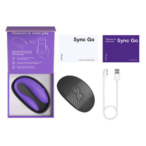We Vibe - Sync Go App and Remote-Controlled Couple Vibrator
