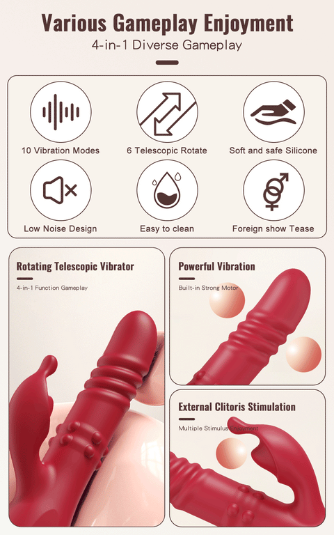 Rose Rabbit Vibrator