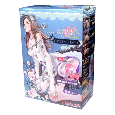 Magic Eyes - La Vie En Roses Crystal Hard Onahole (Clear) - Clear