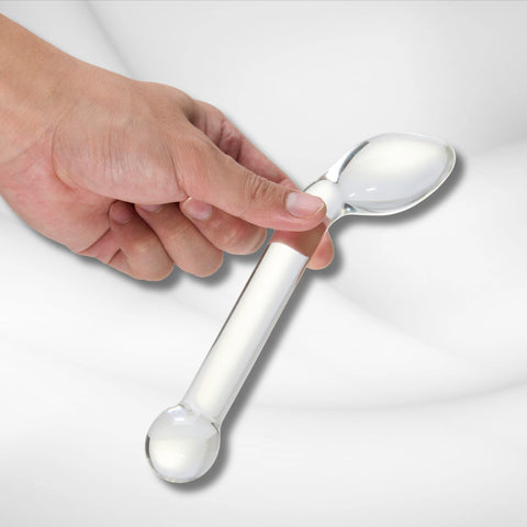 Geisha's Gems - 7.4-inch Double Delight Dual-ended Glass Dildo