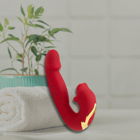 Funky Fantasy Series - Panic Lips Thrusting Rabbit Vibrator