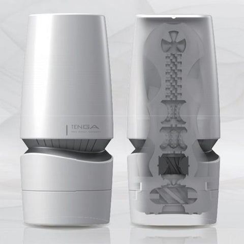 Tenga - AERO Silver Ring Reusable Onacup Male Masturbator