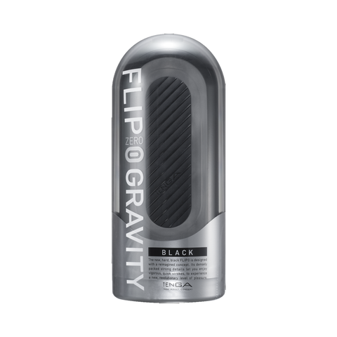 Tenga - Flip 0 Zero Gravity Reusable Masturbator Black
