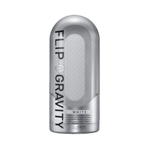 Tenga - Flip 0 Zero Gravity Reusable Masturbator White