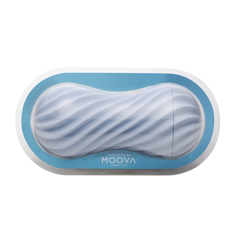 Tenga - Flex Moova Reusable Male Masturbator Bubbly Blue