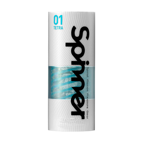 Tenga - Spinner 01 Tetra Blue Male Masturbator