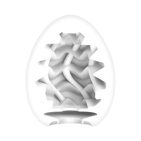 Tenga - Wavy 2 Standard Series Egg Masturbator