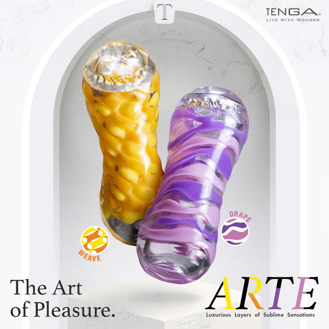 Tenga - Arte Reusable Male Masturbator Drape