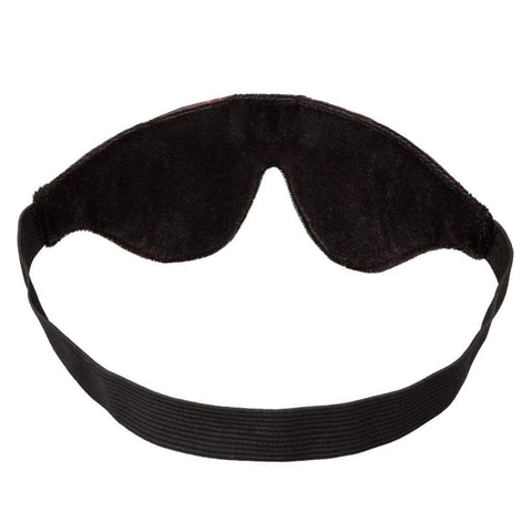 California Exotics - Scandal Blackout Eye Mask (Red)