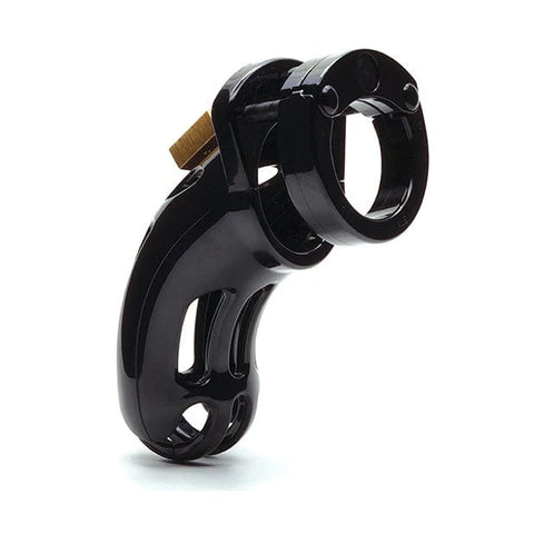 CBX - The Curve 3 3/4" Curved Cock Cage and Lock Chastity Set