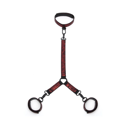 Fifty Shades of Grey - Sweet Anticipation Collar and Wrist Cuffs BDSM (Red)